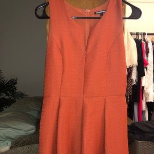 Burnt orange dress